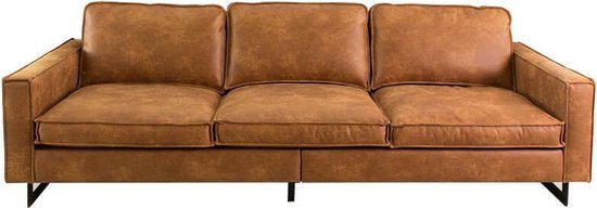 4 zits bank moonwalk | leer colorado cognac 03 | 254 mtr breed 550x1920