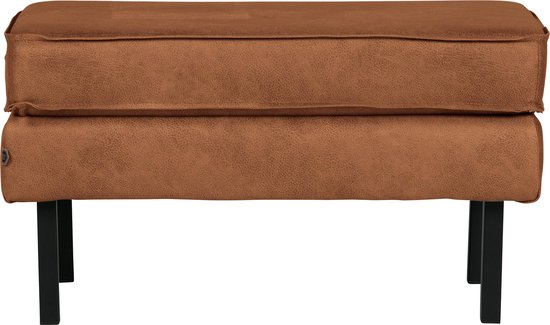 Bepurehome rodeo hocker op poten recycle leer cognac 45x84x54 jryknvnkojaw