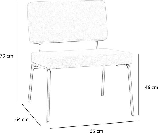 Bronx71® industriële fauteuil met hocker espen cognac eco leer e7dlpandywlg w3dejg