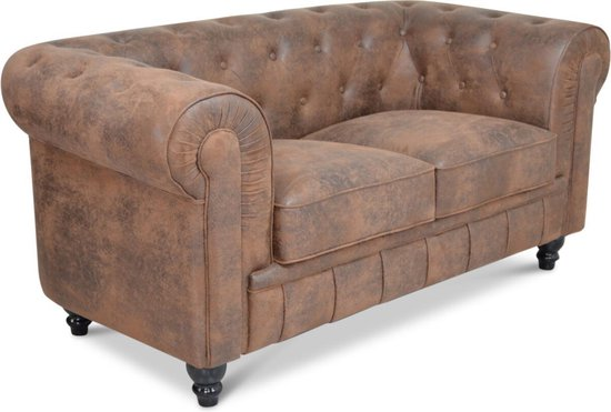 Chesterfield bank 2 zits vintage bruin design je8rylqea9jo pgd8wa2