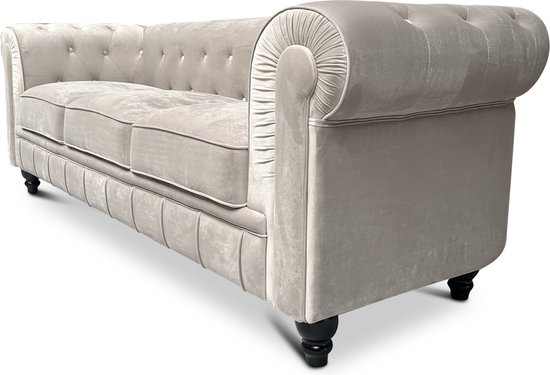 Chesterfield design bank 3 zits velvet wit j2ya9nv3rvry 4nolgk