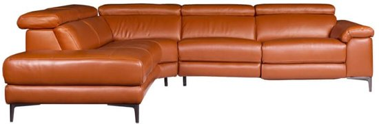 Hoekbank lupine chaise longue links | leer oranje m5659 | 225 x 290 mtr breed 9200000083646643_33