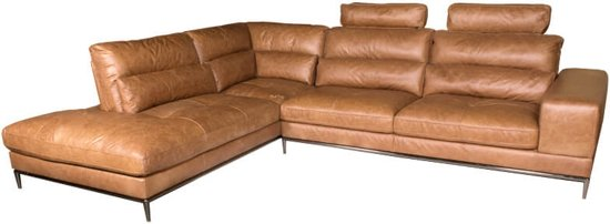 Homingxl loungebank titan chaise longue links| leer cognac 9200000081222450_22