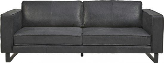 I sofa harley 4 zitsbank leer zwart 92000000659876930