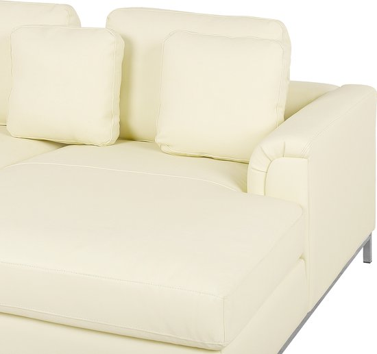 Oslo hoekbank beige linkerzijde 270 cm leer 7mznx1lvrngy onx5yy