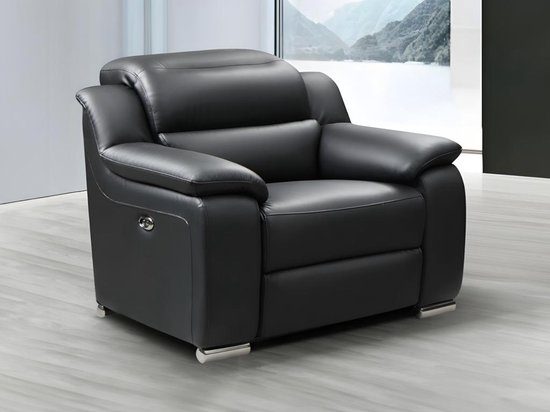 Relaxfauteuil van leer arena ii zwart elektrisch l 100 cm x h 86 cm x d 104 cm q9gbvmarlkrr 4gjjyj