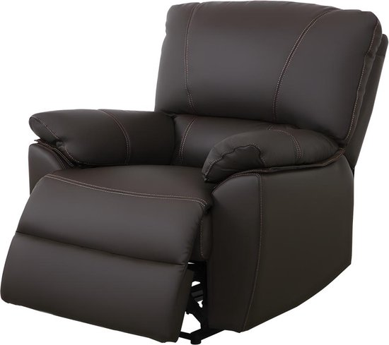 Relaxfauteuil van leer marcis bruin elektrisch l 96 cm x h 100 cm x d 93 cm l2py2xvo36qw qpb4nl