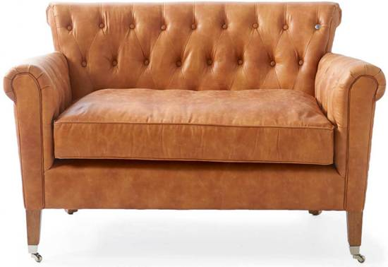 Rivièra maison paramount love seat 15 zitsbank tan 92000000649186000