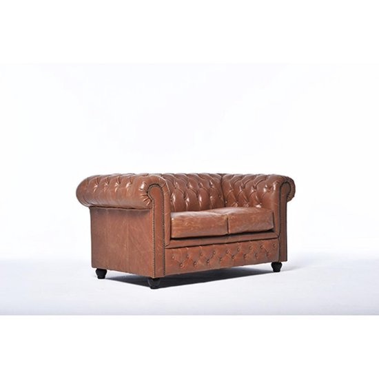 The chesterfield brand vintage 2 zitsbank bruin 550x5505